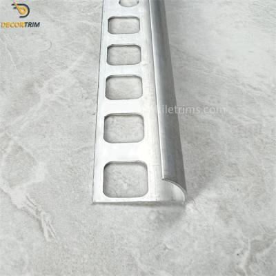 China Tile Edge Trim Corner Metal Tile Trims Anodizing Aluminium 6065 T5 for sale