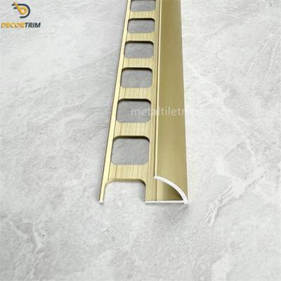 China Shower Tile Trim Tile Accessory Type Tile Trims Height 8mm / 10mm / 12mm for sale