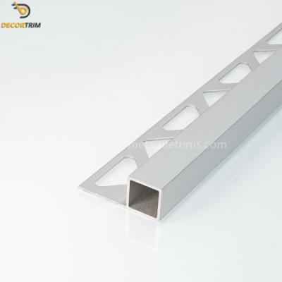 China Tile Nosing Trim Aluminium Threshold Strip Tile Edging For Steps for sale