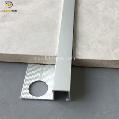 China Square Edge Tile trim Metal Tile Trims Tile Edge Trim Bunnings Outdoor 8mm Te koop