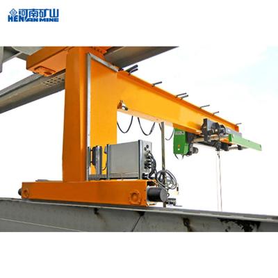 China High Performance Wall Travelling Jib Crane 18m With Wireless Remote Control for sale
