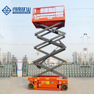 China 4 - 16m High Rise Scissor Lift Platform Lift Pendent / Remote Control Table Platform for sale