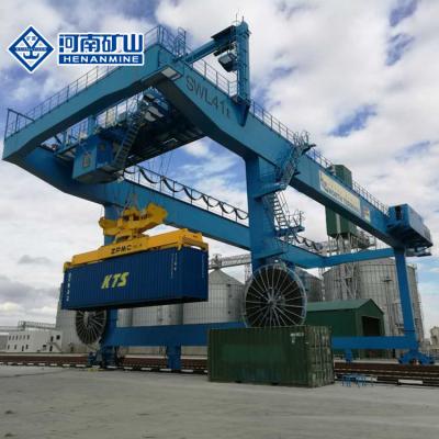 China Cabin Control 50ton Rail Mounted Container Gantry Crane For Lifting Container for sale
