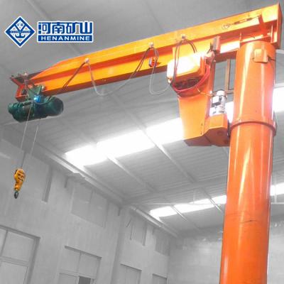 China 5T Fixed Column Pillar Mounted Jib Crane Rotated 360 Degrees 16m for sale