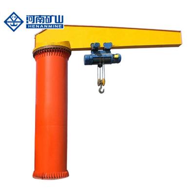 China 5T lifting height 6m Pillar Mounted Jib Crane with 360° rotation for sale