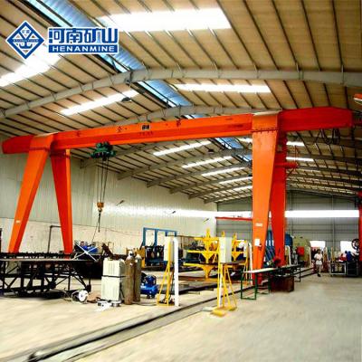 China 10 Tons Electric Mobile Gantry Crane Warehouse For Lifting Truck Boxes for sale