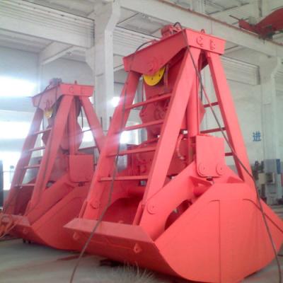 China 0.45~6m2 Excavator Grab Grapple Bucket Rotating Hydraulic Construction Machinery Parts for sale