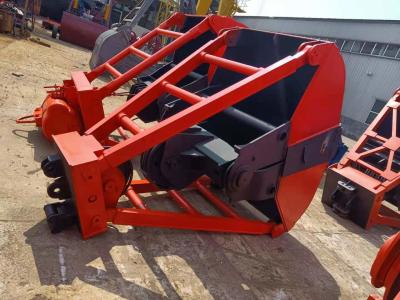 China 3 cubic meters Grab Machinery Double Rope Mechanical Block Grab for sale