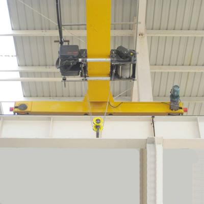 China European Type Single Beam Workshop Overhead Crane 5t A5 Working Duty FEM 2m for sale