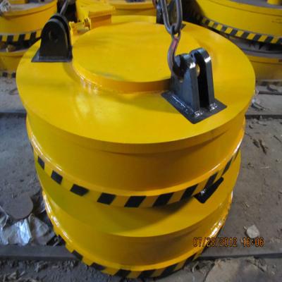 China 0.6m - 2m Permanent Lifting Magnet , Strong Overhead Crane Electrical Components for sale