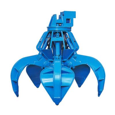 China Wireless Remote Controlled 14CBM Electric Hydraulic Grab Bucket for sale