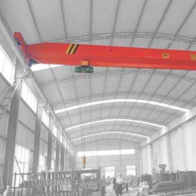 China Workshop Wireless Remote Control Single Girder Overhead 10 Ton Bridge Crane for sale