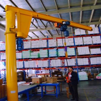 China 5 Ton Electric Hoist Floor Mounted Pillar Jib Crane M3 for sale