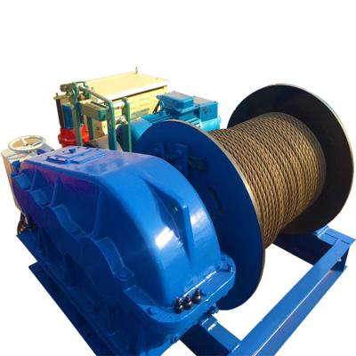 China 220v / 230v High Speed electric wire rope cable pulling winch for sale