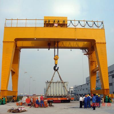 China 220 - 480v Double Girder Gantry Crane Box Type Durable Indoor / Outdoor Use for sale