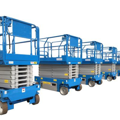 China Self-propelled hydraulic lifting platform to work arieally more safely and flexibly for sale