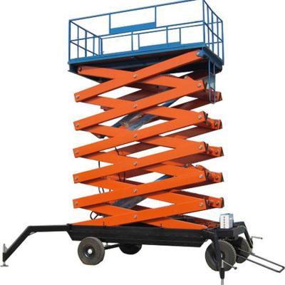 China Fast Speed Aerial Work Platform , 0.7m Overall Width Electric Lift Platform for sale
