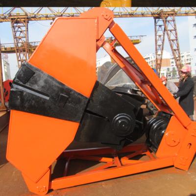 China 15CBM Grab Remote Control Double Disc Grab Used For Bulk Cargo Sand Grab Bucket for sale