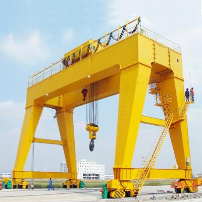 China Top Supplier In China Provide Heavy Duty 50 Ton Mobile Double Girder Gantry Crane for sale