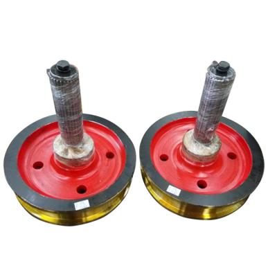 China Carbon Steel Alloy Steel Crane Spare Parts Wheels GB4628-2000 Standard for sale