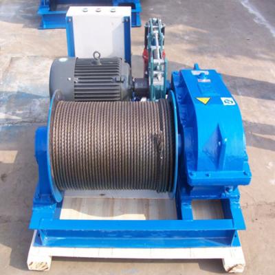 China Fast Speed 0.5-10 Ton Electric Wire Rope Winch For Factory & Mine for sale