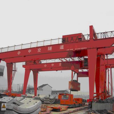 China 100 Ton Rail Mounted Container Gantry Crane A6-A8 Cabin Control for sale