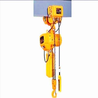 China High Quality Pendent Line Control Running Electric Chain Hoist for factory and shop for sale