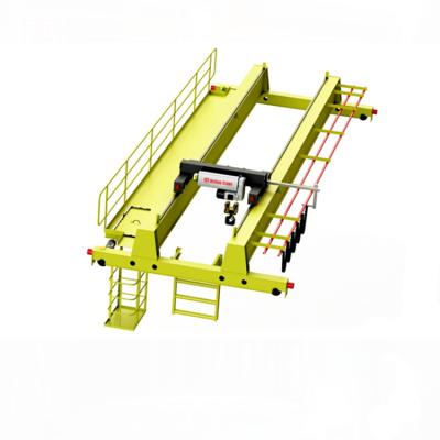 China IP55 32T Double Beams Workshop Overhead Crane 30m/Min Traveling for sale