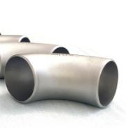 China TA1 Seamless Pipe Fittings Titanium Elbow 90 Degree DN15 - DN600 for sale