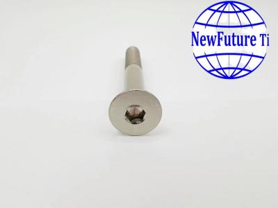 China Titanium Hexagonal Countersunk Head Screw Universal For Modification for sale