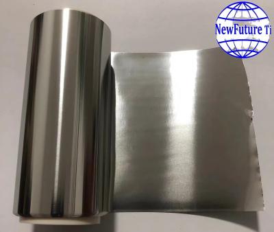 China Scientific Research Experiment 99.5% Titanium Foil Roll Flexible Solar Cell Substrate for sale