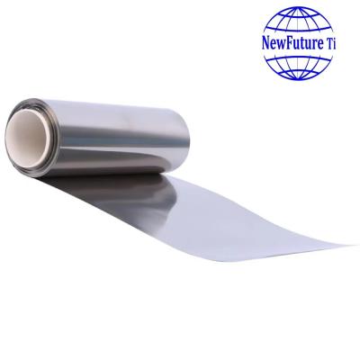 China 0.1 - 0.4mm TA1 Titanium Strip TA2 High Purity Titanium Foil Coil for sale