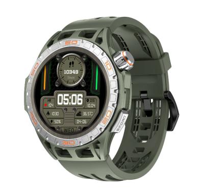 中国 48.5 x 58.5mmのスポーツのBluetoothの接触の呼出し機能のスマートな腕時計の圧力のモニター 販売のため