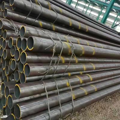China Round Erw Welded Mild Carbon Steel Pipe Grade B A36 Schedule 80  40 10 for sale