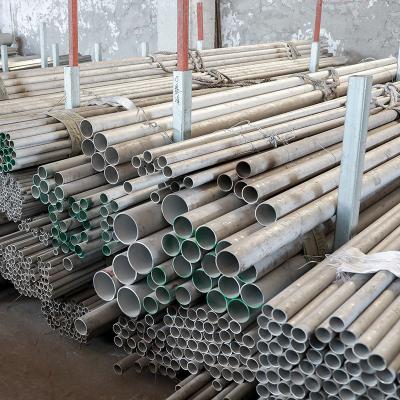China Sus 304 Stainless Steel Round Tube 304Grit 180 - 1-5/8 Inch X 0.065  430  Welded for sale