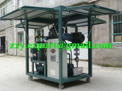 China High Reliability Weather-Proof Enclosed Type Transformer Oil Purifying Machine for sale