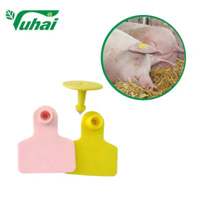Cina Tagli d'orecchio stampati su misura per animali da allevamento Tagli d'orecchio flessibili per vitelli, maiali e capre in vendita