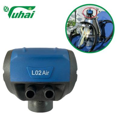 China L02 AIR Milking Machine Pulsator Two Hole Plastic Export Air Pulsation Pulsator for sale