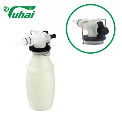 China White Milk Sampler Boumatic Milking Bucket Dairy Farm Equipment for sale