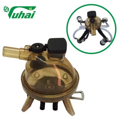 China Boumatic 360cc Pus Milk Claw With Valve For Cow Milking Machine Parlor Parts for sale