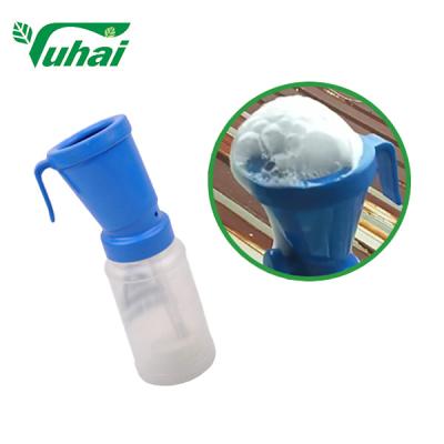 China 300ml Teat Dip Cup Medicated Bath Cup PP Material Foam Non Return For Cow Washing for sale