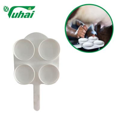 China Mastitis Sample Spoon For CMT Testing, Mastitis Test Plate For Milk Sampling for sale