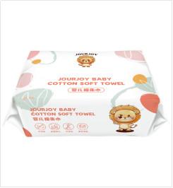 China Additive Free Household Products Disposable Cotton Wipes ODM With Size Is 15*7*10.5cm 66 Pieces And Weight Is126 Gram for sale