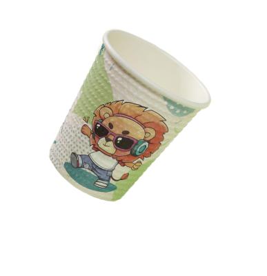 China Disposable Biodegradable Paper Serving Cups For Baby Milk With Size Is 8.1*8.1*17.6 cm/5 pieces And Weight Is 10 Gram for sale