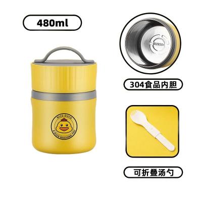 China Stainless 316L SS Food Container Airtight Leakproof Insulation Bucket With Size Is 10*15.5*10 cm And Weight Is 215 Gram for sale