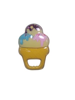 China 43 Gram Lightweight Soft Silicone Teether Handheld For Babies With Size Is 8*7.3 cm And Weight Is 43 Gram for sale