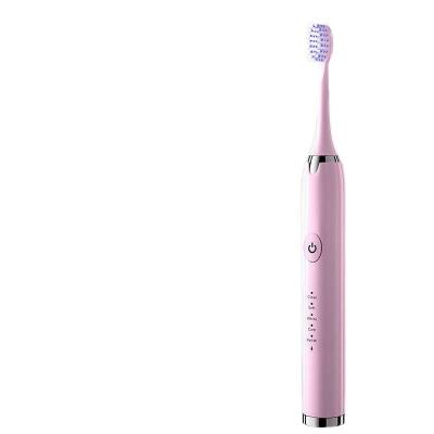China Sonic Electric Ultrasonic Automatic Toothbrush Soft Bristle OEM Service With Size Is 5.5*24*3.1cm And Weight Is 41 Gram for sale