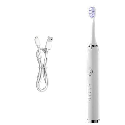 China Cordless Electric Automatic Ultrasonic Whitening Toothbrush For Adult With Size Is 5.5*24*3.1cm And Weight Is 41 Gram for sale