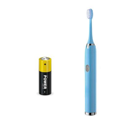China Household Automatic Ultrasonic Electric Toothbrush Battery Powered With Size Is 5.5*24*3.1cm And Weight Is 41 Gram for sale