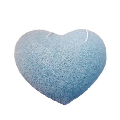 China Heart Shaped Children Sponge For Baby Bath Fragrance Free And Weight Is 16 Gram With Size Is 8*6*2.5cm for sale